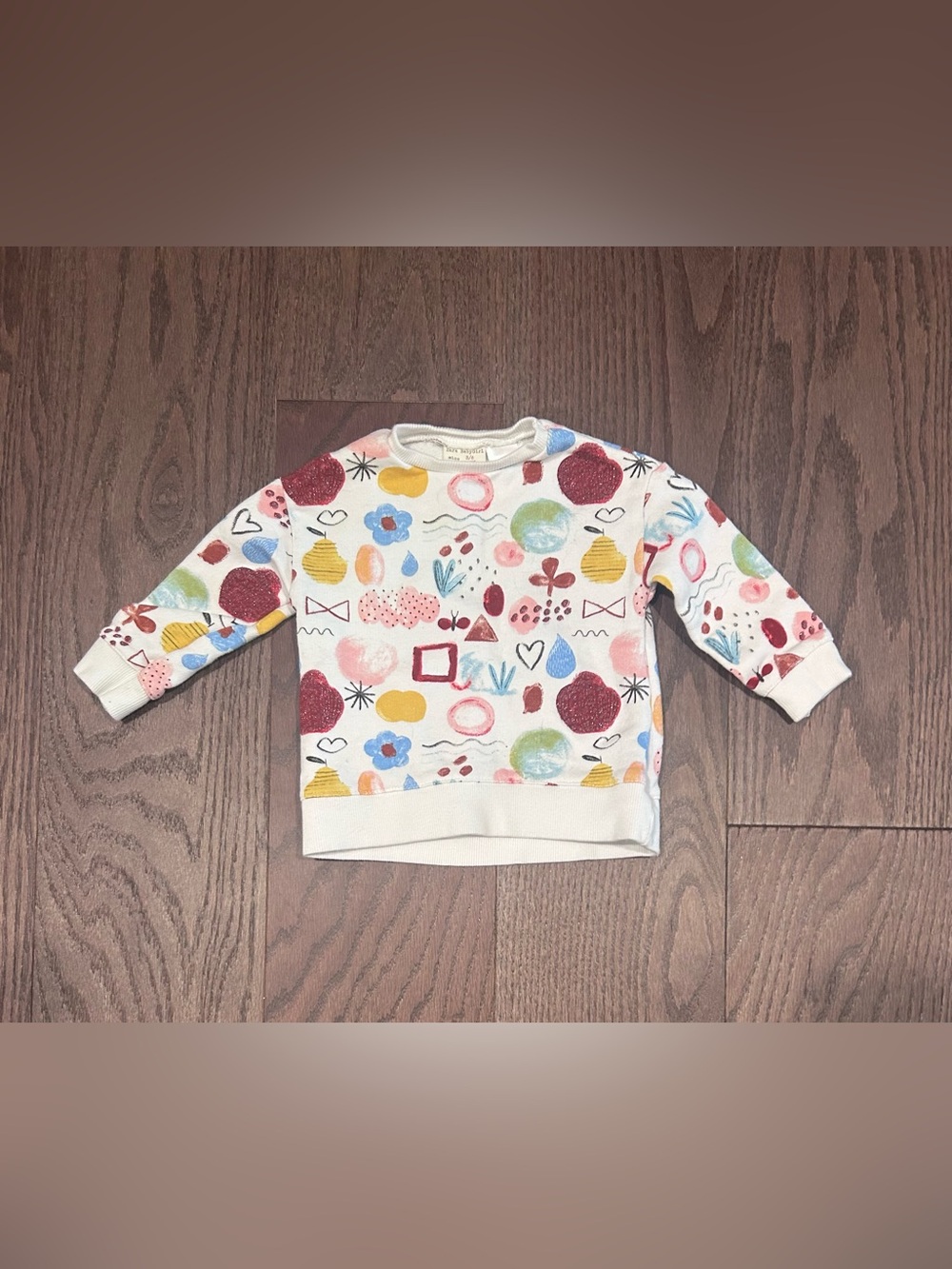 Zara Size 3-6 month Baby Girl's Crewneck Sweatshirt
